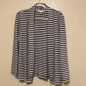 Navy blue blazer. Christopher and Banks Size Large